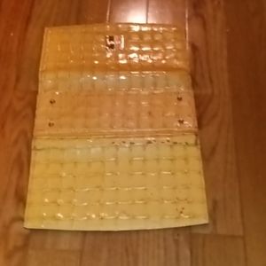 Like new orange classic miche purse cover